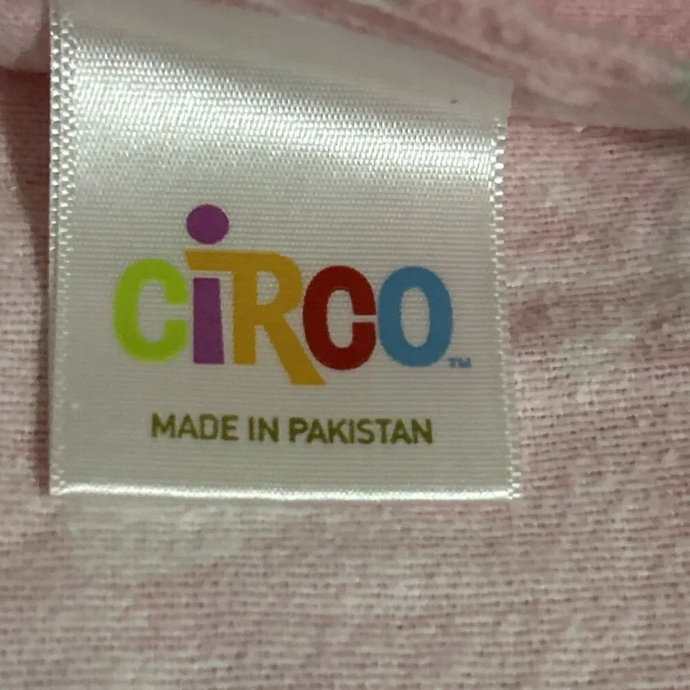 Circo 3 Pc Flannel Sheet Set Russian Nesting Dolls Matryoshka Pink Girl~HTF